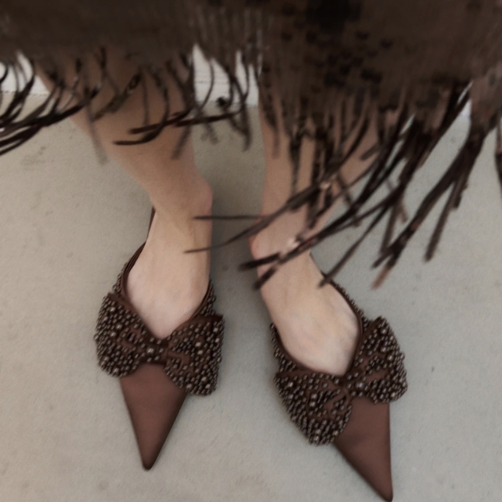 H&M embellished mules size 38 - Picture 3 of 6